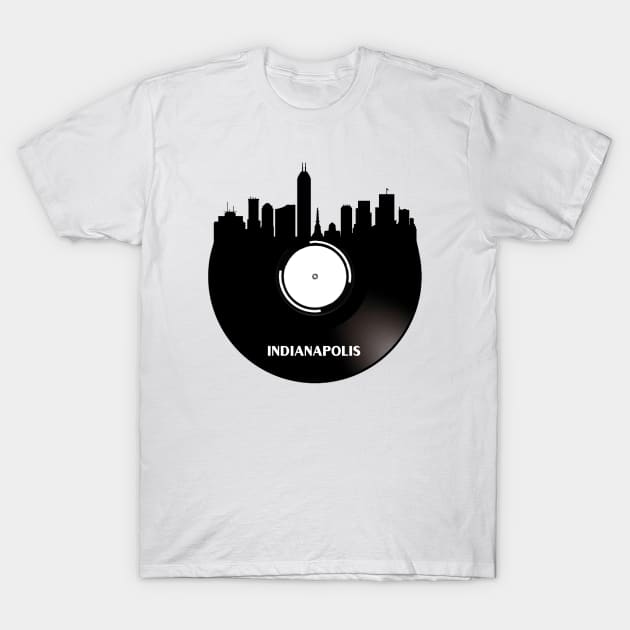 Indianapolis Vinyl T-Shirt by Ferrazi